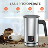 4 IN 1 Automatic Milk/Coffee Frother With Electric Milk Warmer Touch Screen