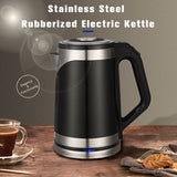 1500W 1.8L Stainless Steel Rubberized Electric Kettle
