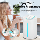 6.5L Ultrasonic Top Fill Cool Mist Humidifier Diffuser For Bedroom Baby Nursery Plants