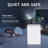 HEPA Smart Silent Home Air Purifier for Large Room with Sleep Mode 5 Timer 3 Speed Adjustable