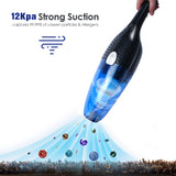 Portable Rechargeable Cordless Vacuum Cleaner with Multipurpose Head